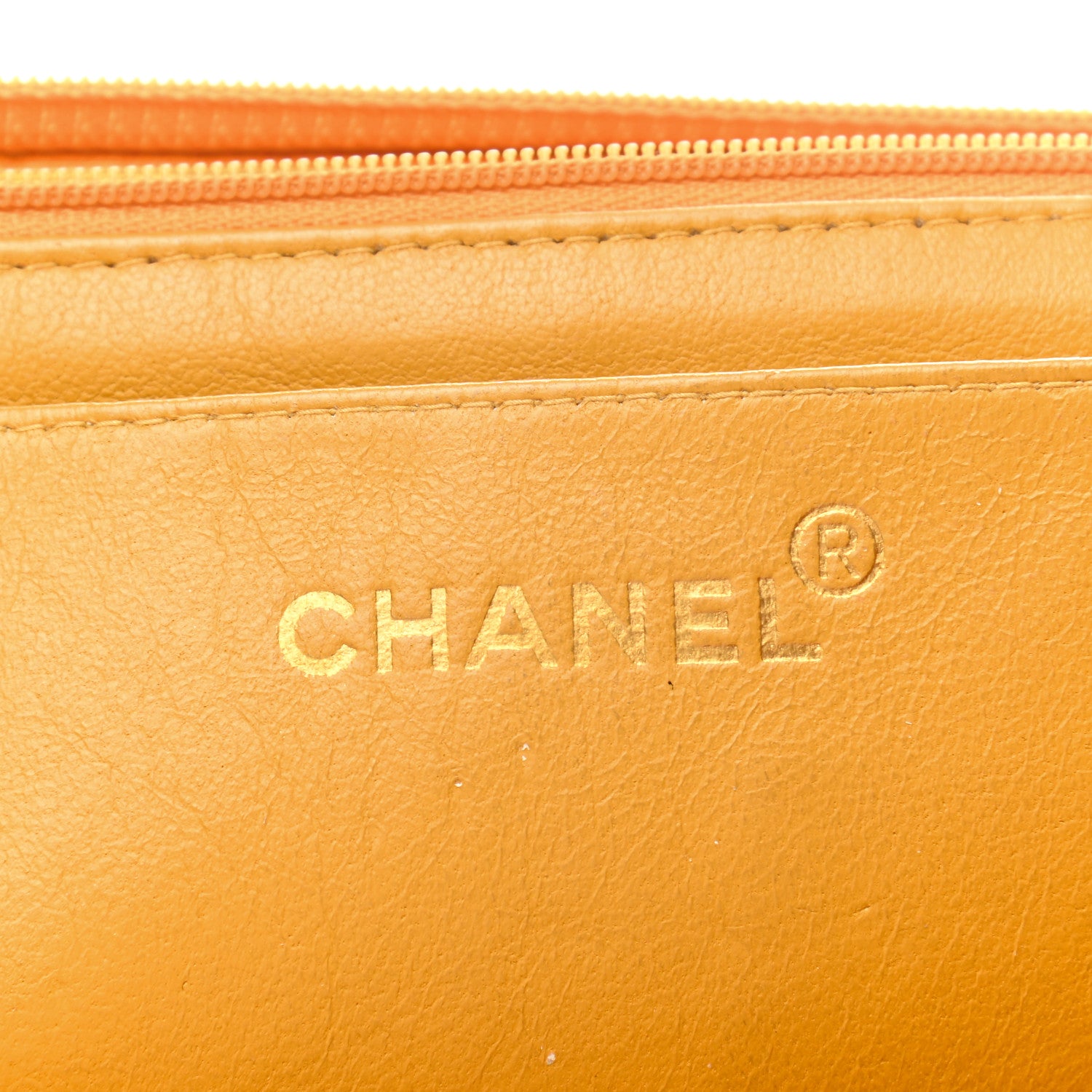 Chanel Lambskin Quilted Jumbo Single Flap Beige 6 of 13