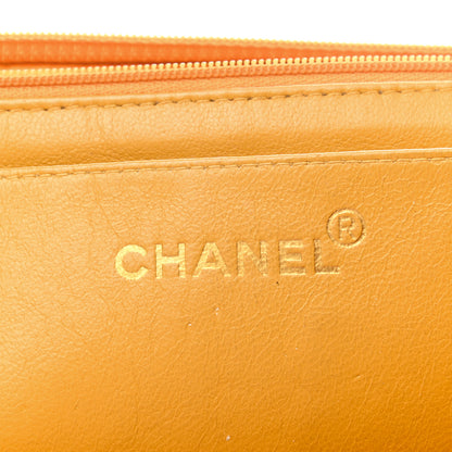 Chanel Lambskin Quilted Jumbo Single Flap Beige 6 of 13