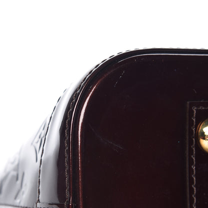 Louis Vuitton Vernis Alma PM Amarante 9 of 10