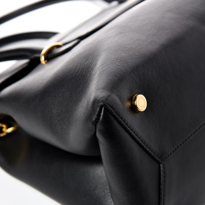 Tom Ford Smooth Calfskin Medium Icon Bag Black 10 of 12