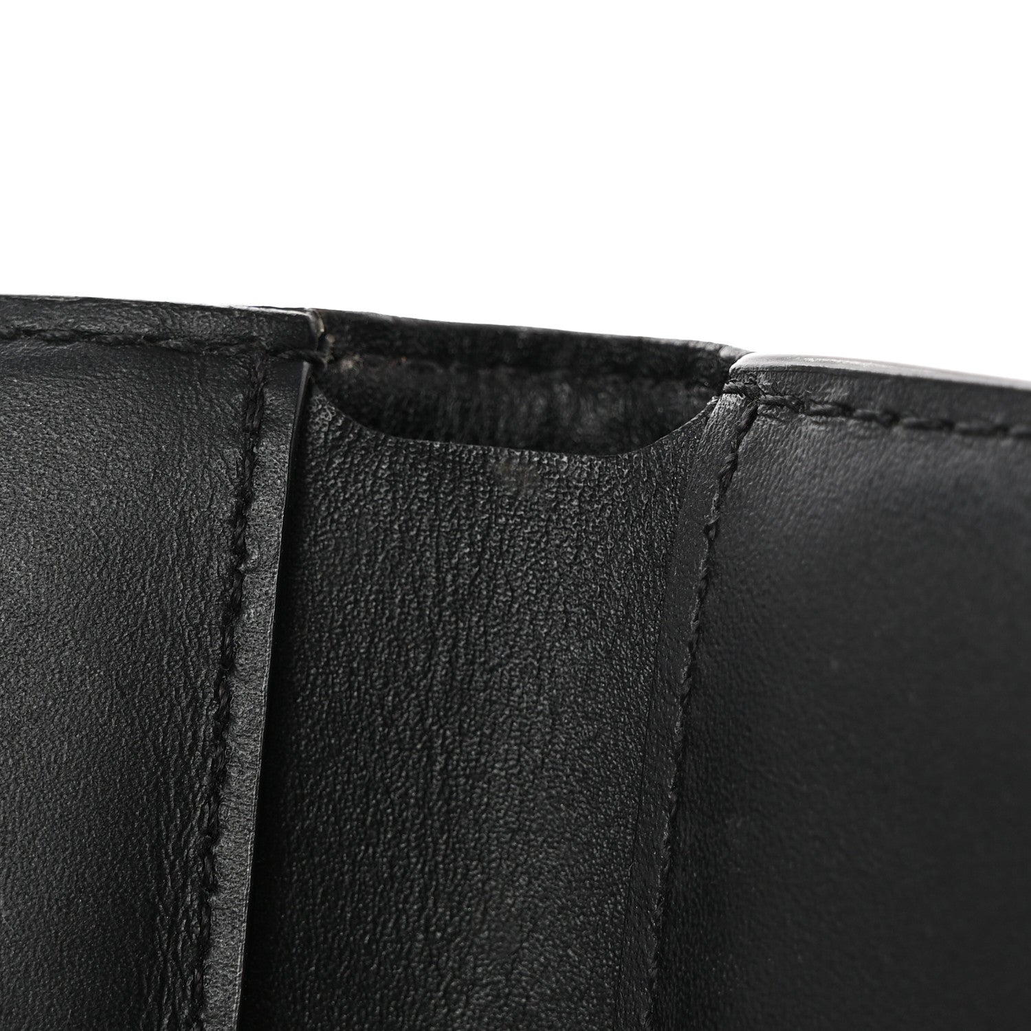 Louis Vuitton Monogram Flower Lock Compact Wallet Black 8 of 12