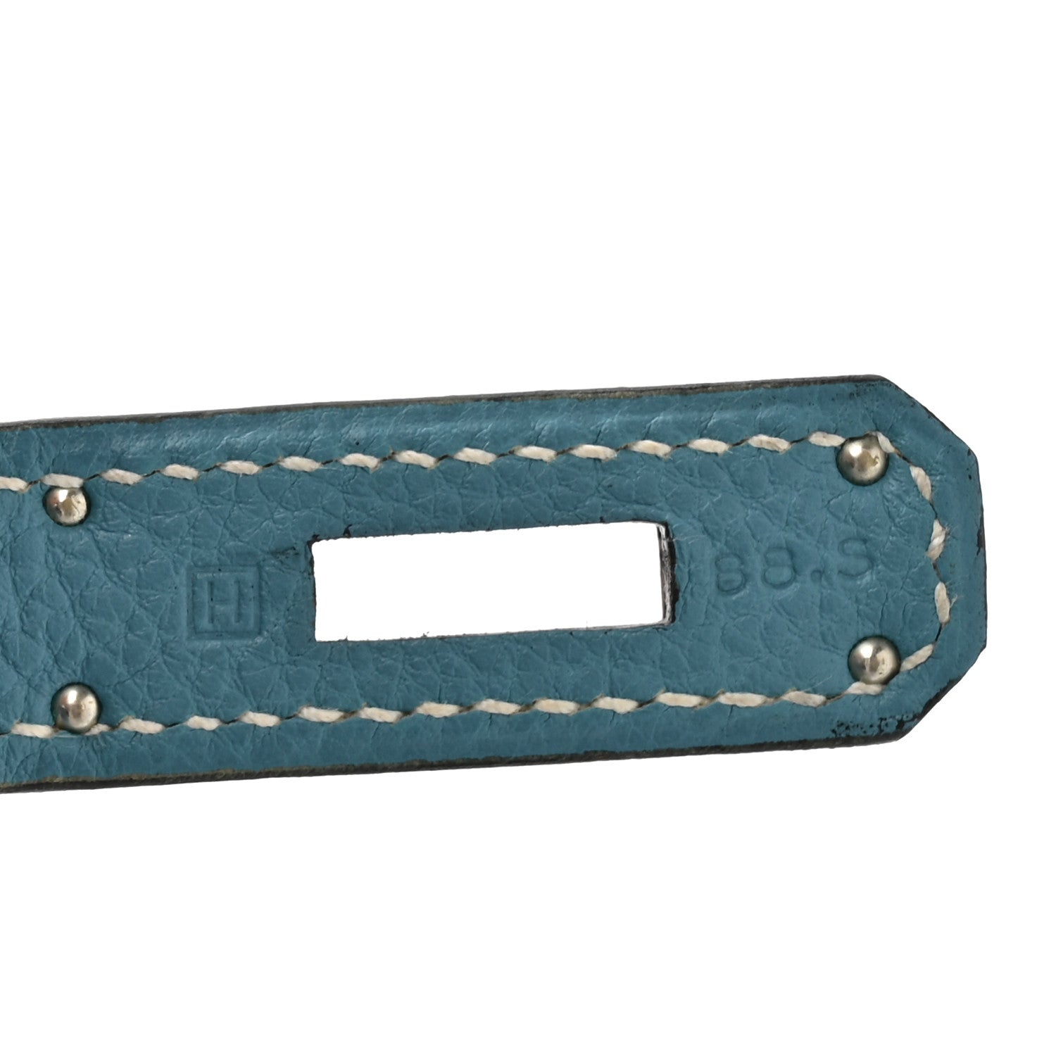 Hermes Togo BIRKIN 30 Blue Jean 7 of 19