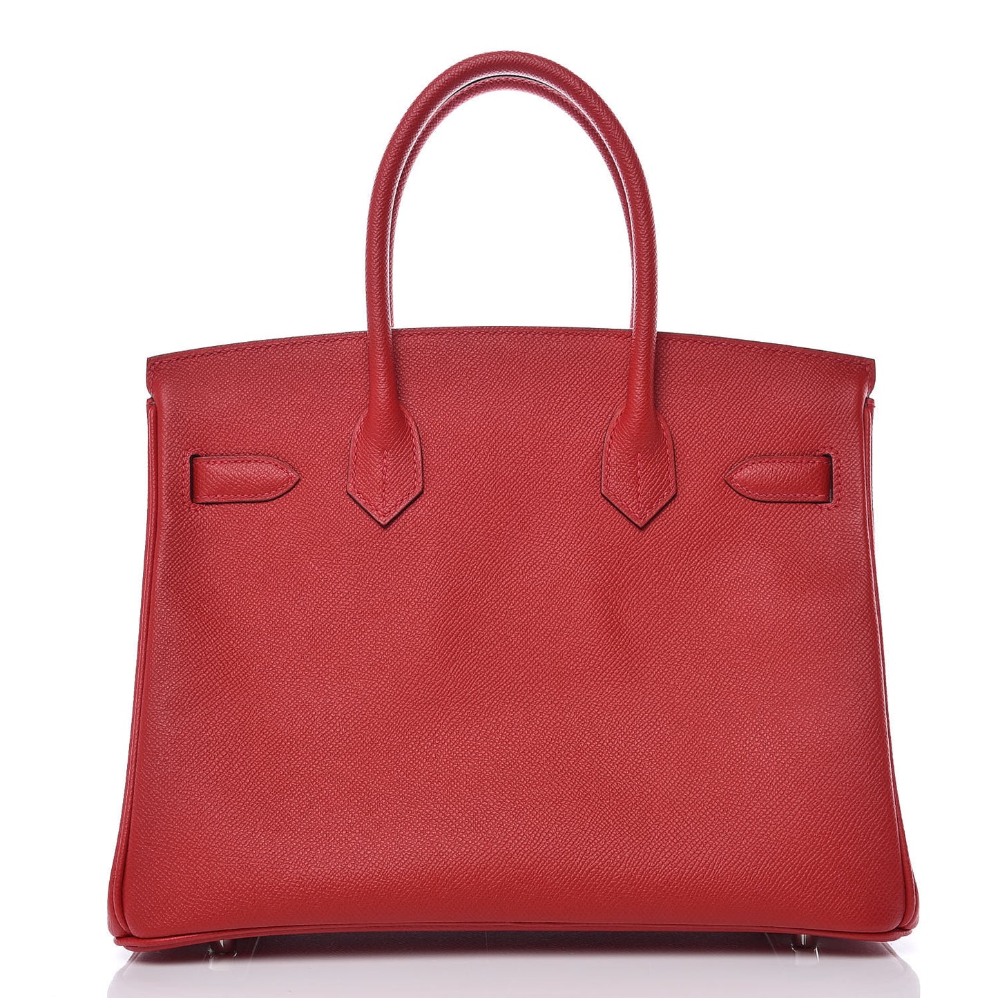 Epsom Horseshoe Birkin 30 Rouge Casaque Gris Mouette