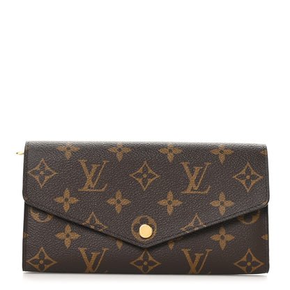 Louis Vuitton Monogram Sarah Wallet NM 1 of 8