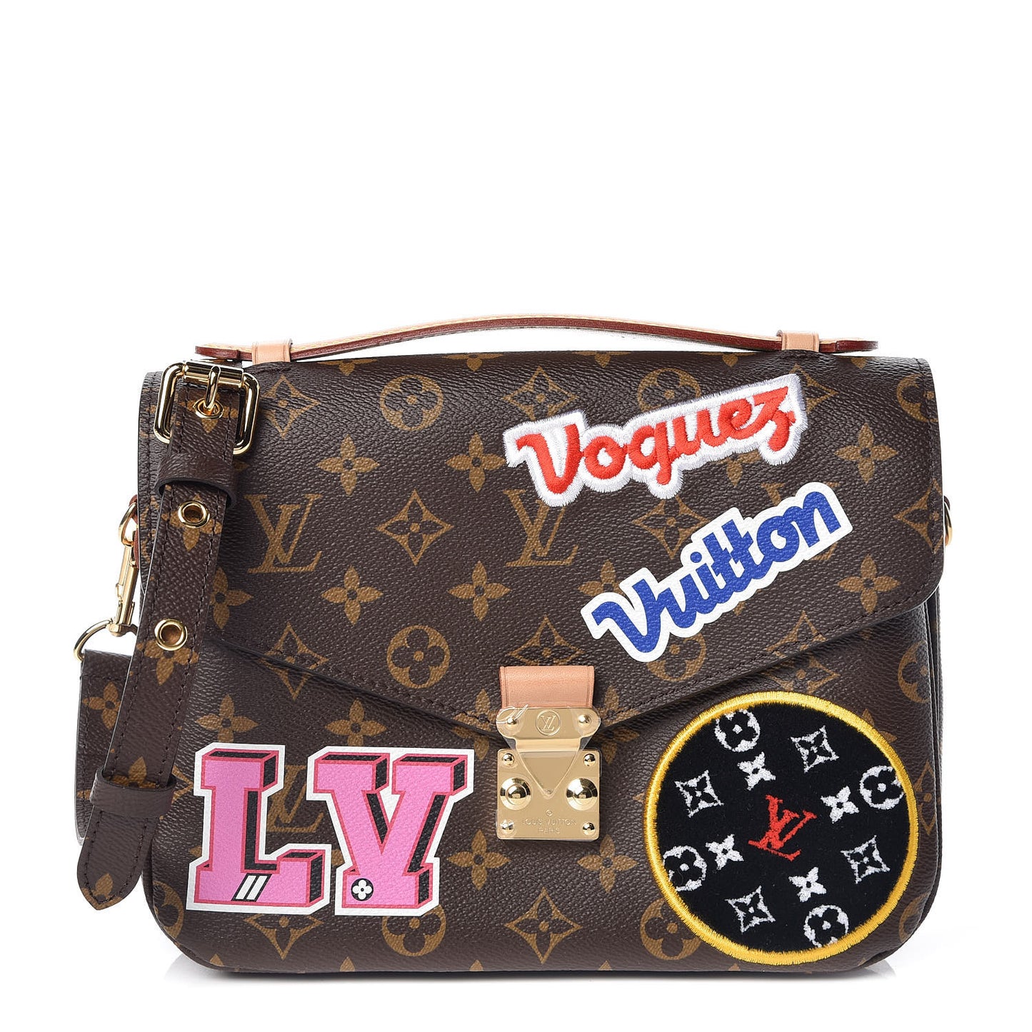 Monogram Patches Pochette Metis