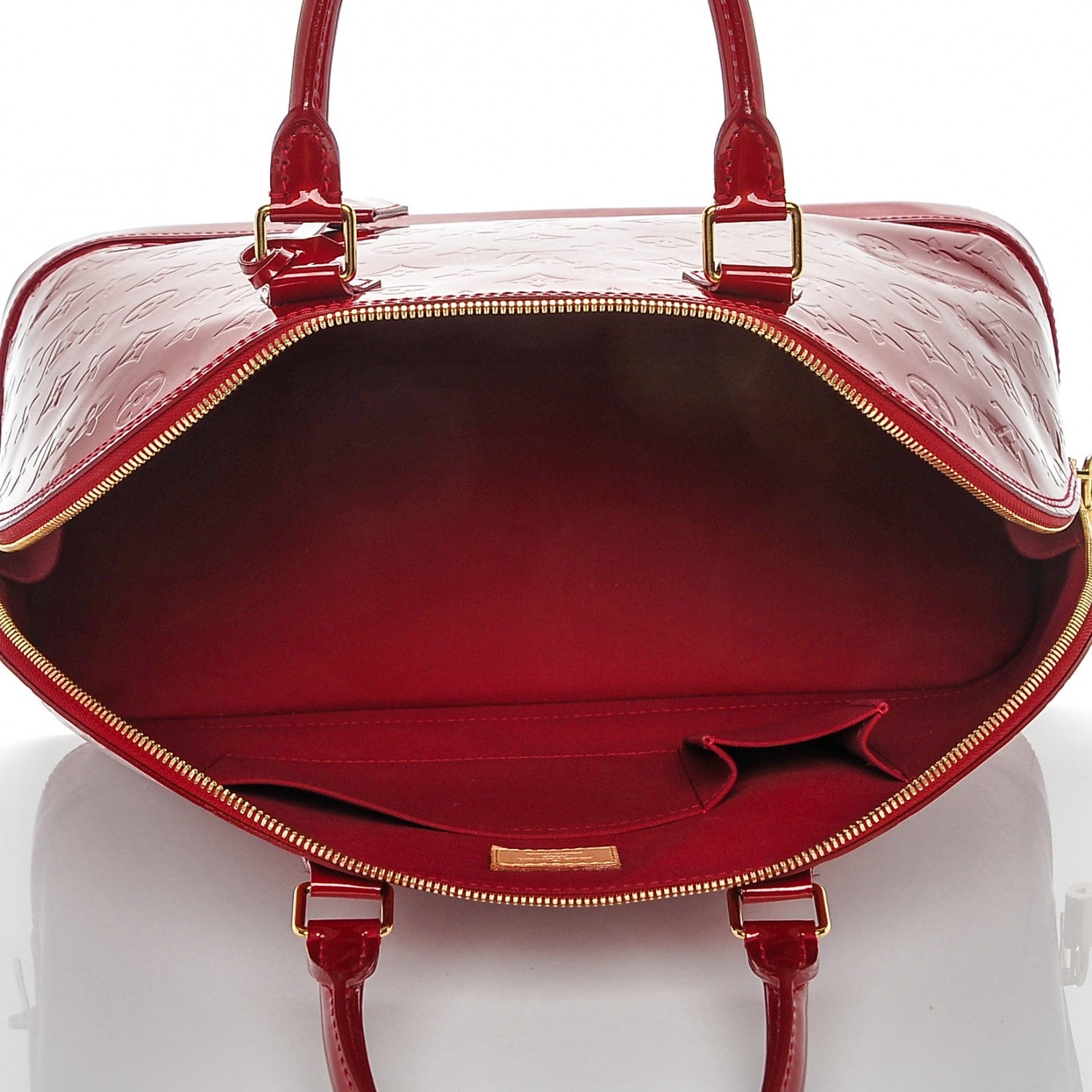 Louis Vuitton Vernis Alma GM Pomme D'Amour 5 of 6