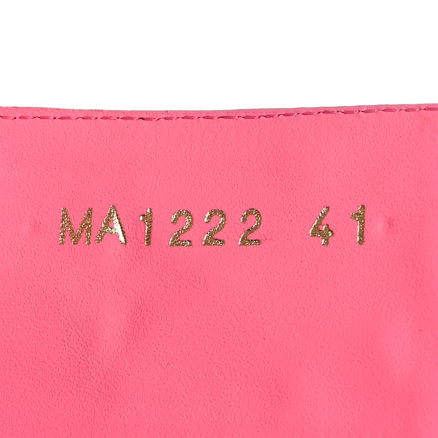 Calfskin Monogram Embossed Bom Dia Flat Mule Sandals 41 Pink