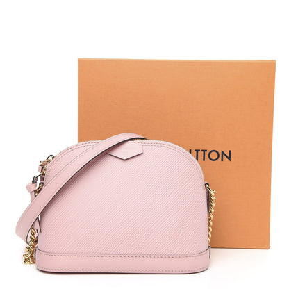 Louis Vuitton Epi Alma Mini Rose Ballerine 10 of 10
