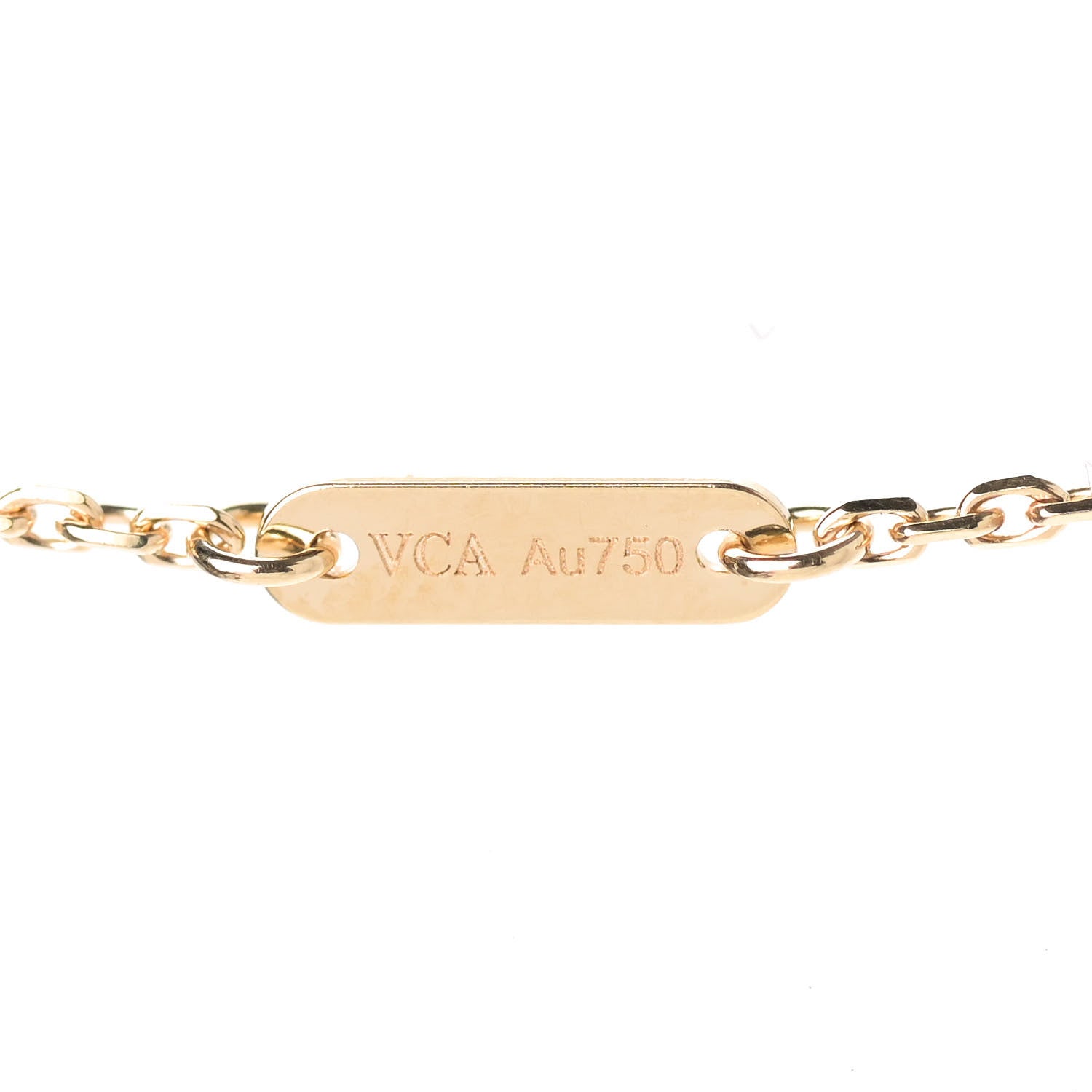Van Cleef & Arpels 18K Yellow Gold Diamond Mini Frivole Pendant Necklace 5 of 7