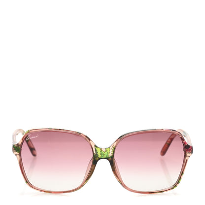 Gucci Round Floral Print Sunglasses GG3636 Pink 2 of 8