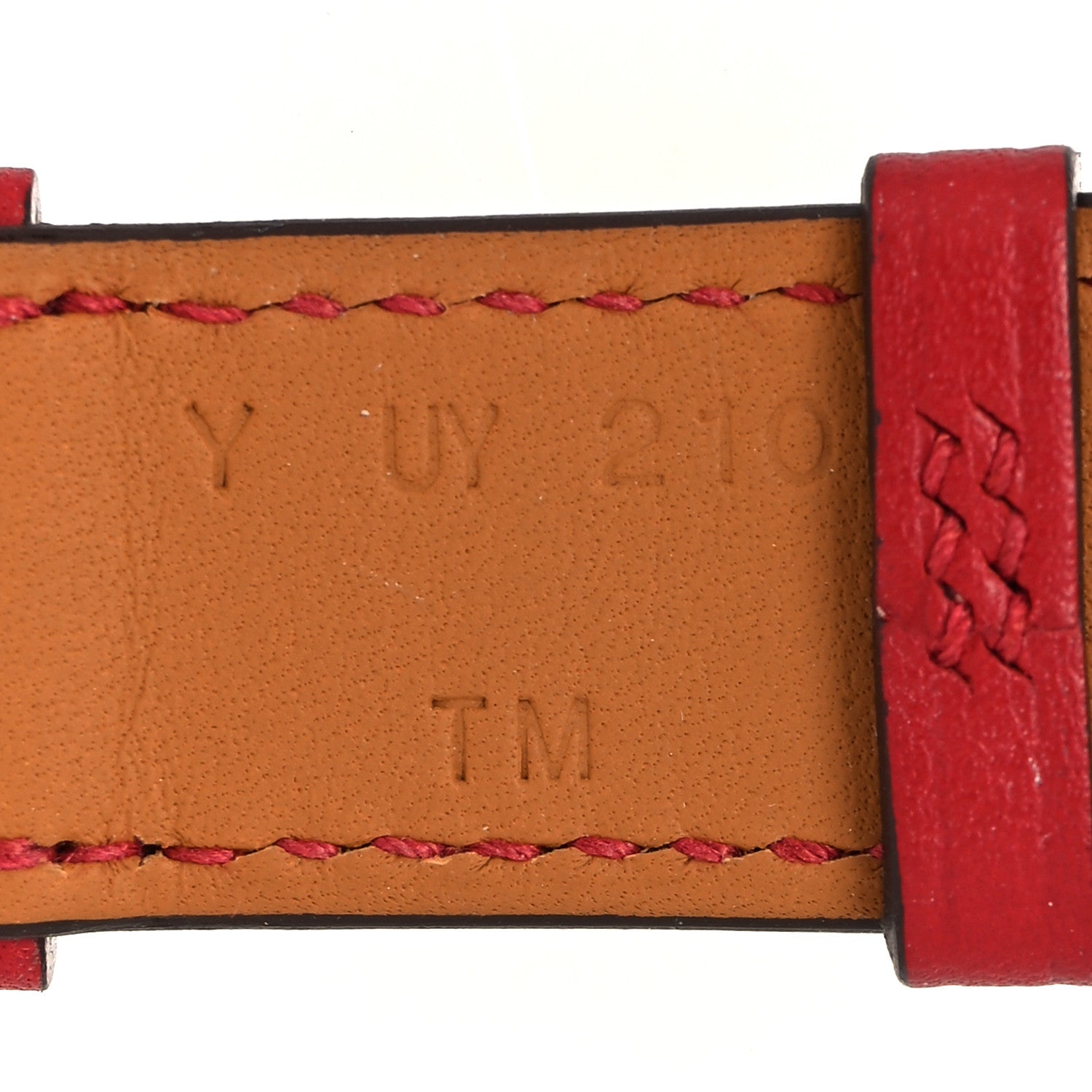 Hermes Swift 40mm Apple Watch Band Rouge Piment 4 of 5