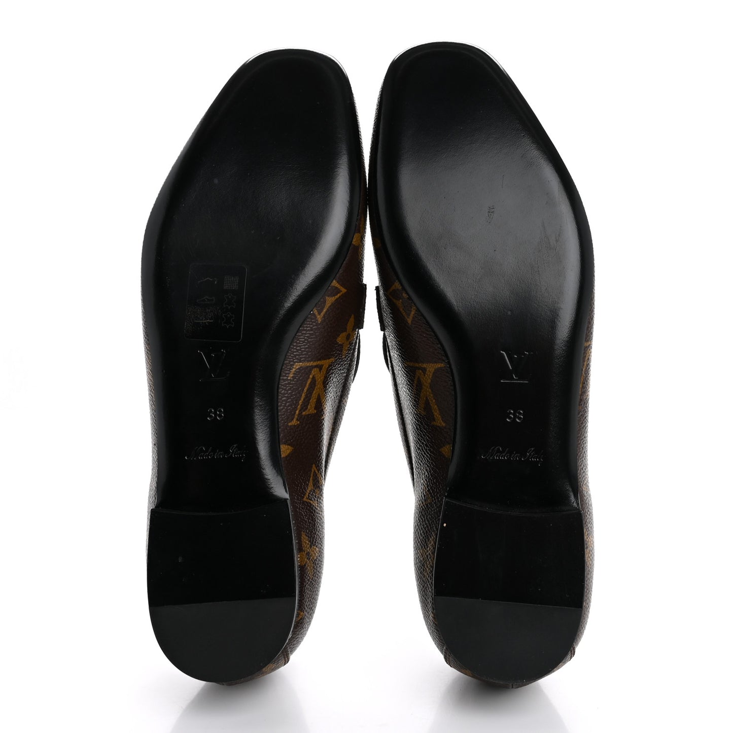 Monogram Upper Case Flat Loafer 38