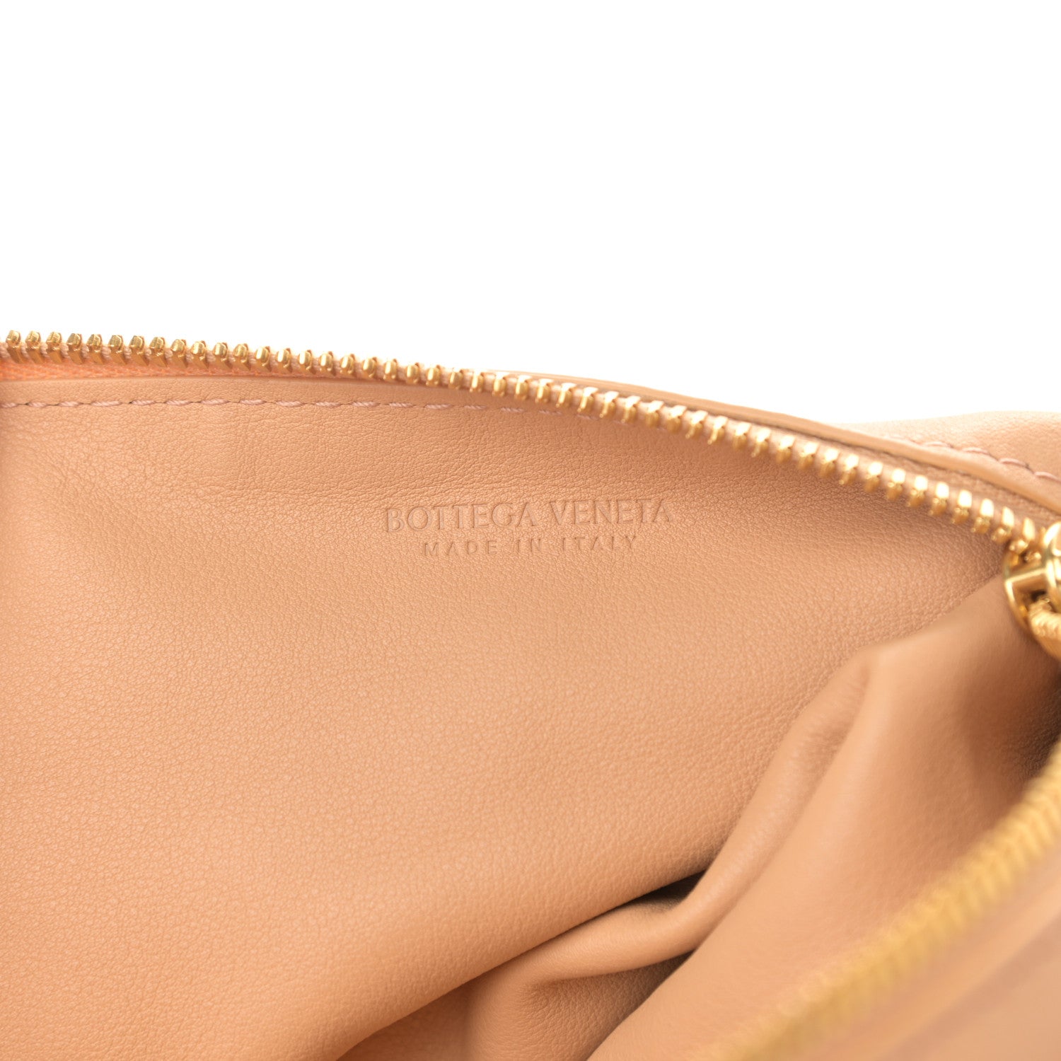 Bottega Veneta Calfskin Mini Double Knot Bag Almond 6 of 9