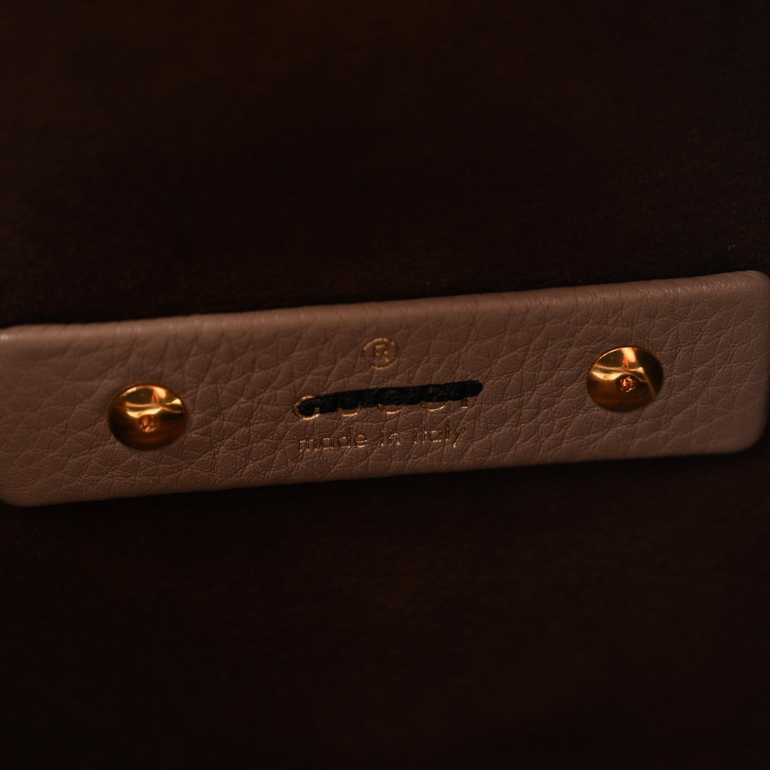 Gucci Grained Calfskin Softbit Maxi Shoulder Bag Taupe 7 of 11