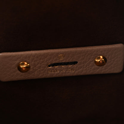 Gucci Grained Calfskin Softbit Maxi Shoulder Bag Taupe 7 of 11