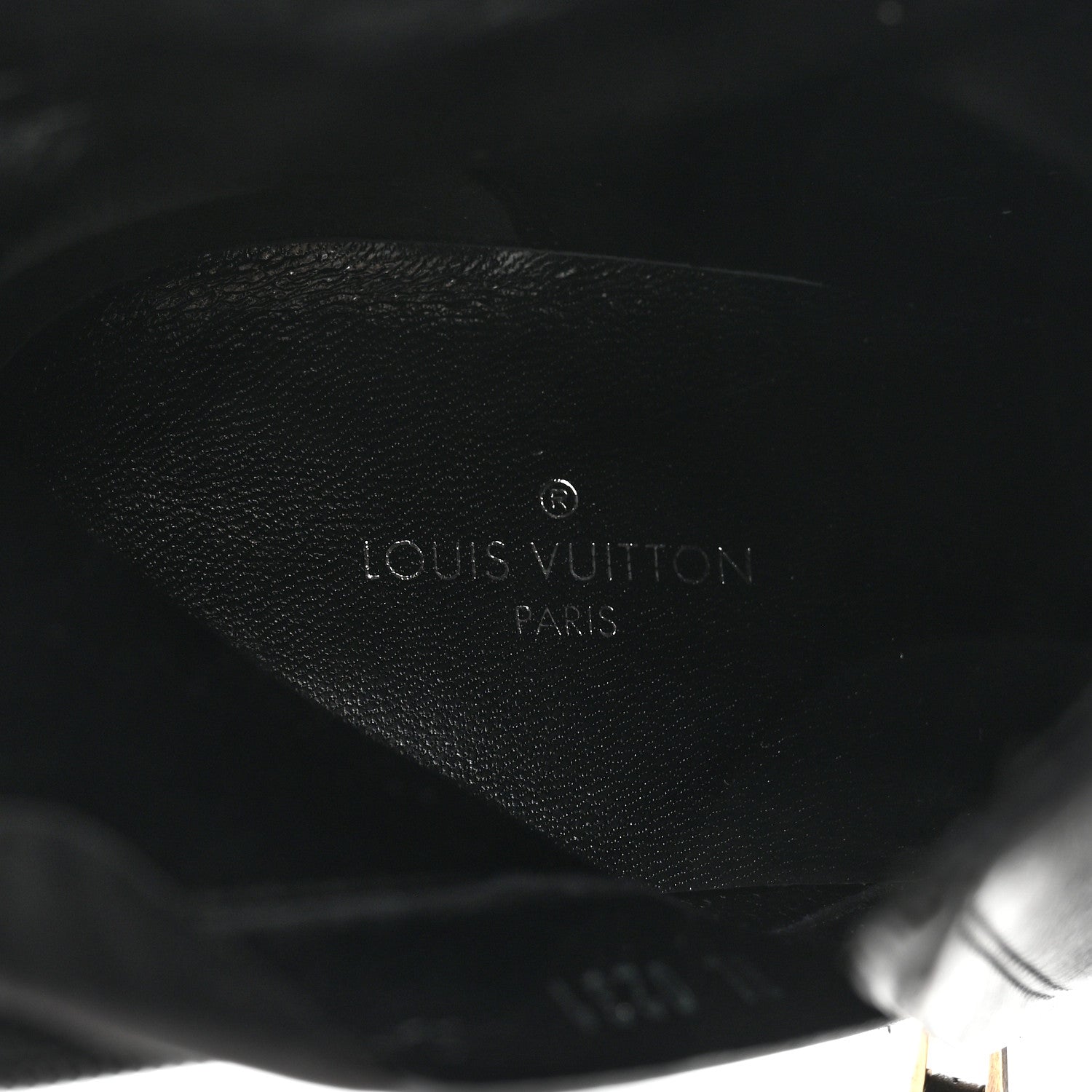 Louis Vuitton Calfskin Monogram Afterglow Platform Ankle Boots 36.5 Black 5 of 8