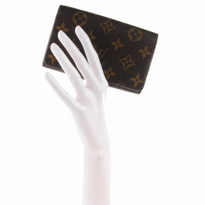 Louis Vuitton Monogram Porte-Monnaie Tresor Wallet 2 of 7
