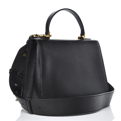 Christian Dior Calfskin Dioraddict Top Handle Black 3 of 9