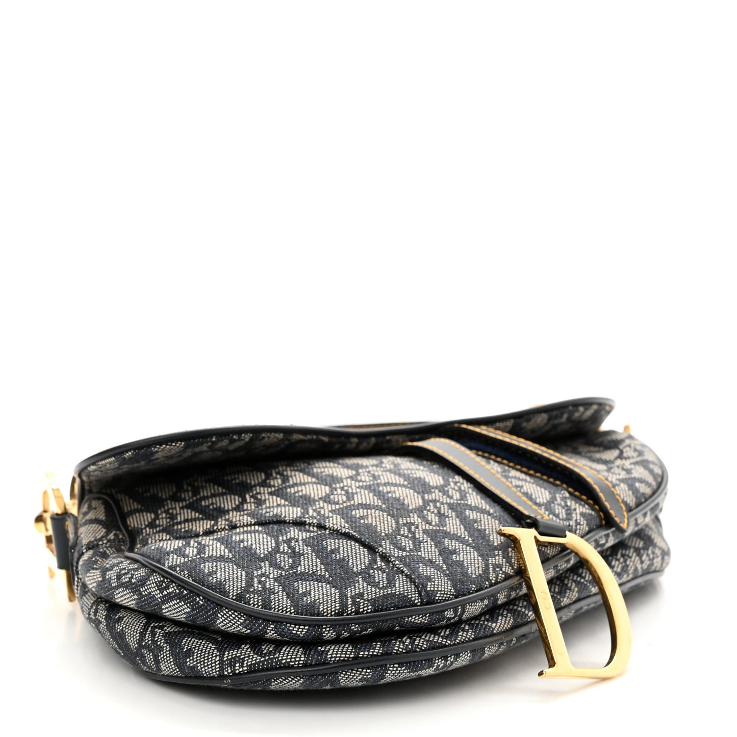 Monogram Saddle Bag Blue