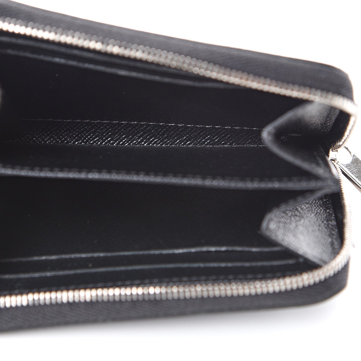 Louis Vuitton Epi Zippy Coin Purse Black 4 of 8