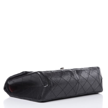 Chanel Aged Calfskin Quilted 2.55 Reissue 226 Flap Dark Grey 4 of 12