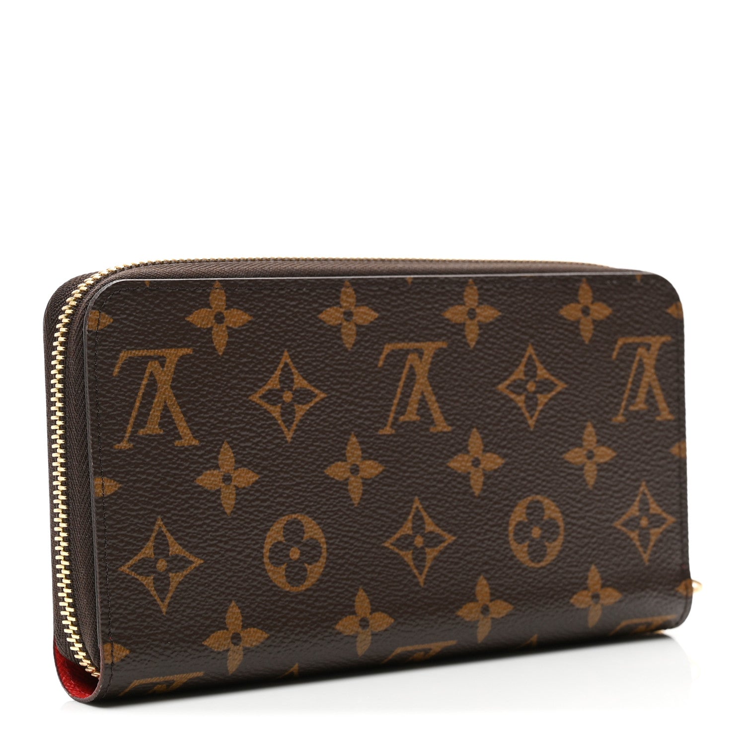 Louis Vuitton Monogram Zippy Wallet Coquelicot 3 of 6