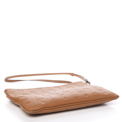 MCM Calfskin Ottomar Crossbody Pouch Cognac 5 of 11
