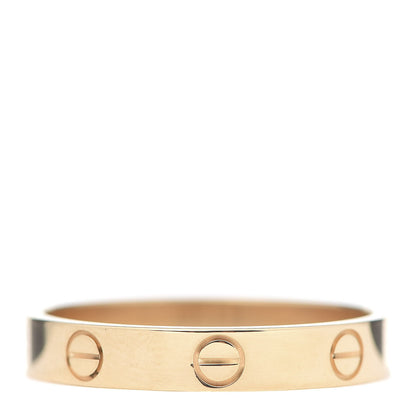 Cartier 18K Yellow Gold 3.5mm LOVE Wedding Band Ring 59 8.75 1 of 6