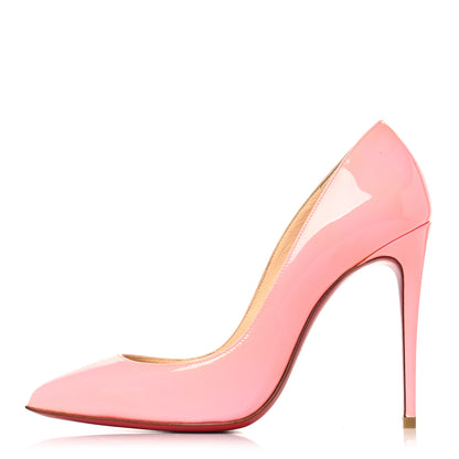 Christian Louboutin Patent Pigalle Follies 100 Pumps 35 Flamingo 1 of 9