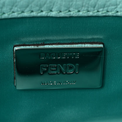 Fendi Econyl Cuoio Romano Multipocket Baguette Turquoise 6 of 8