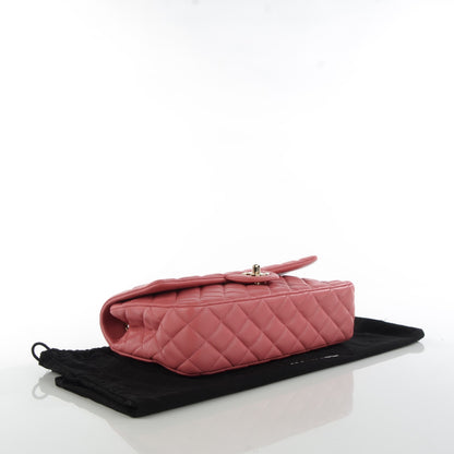 Chanel Lambskin Quilted Valentine Charms Medium Single Flap Pink 4 of 8