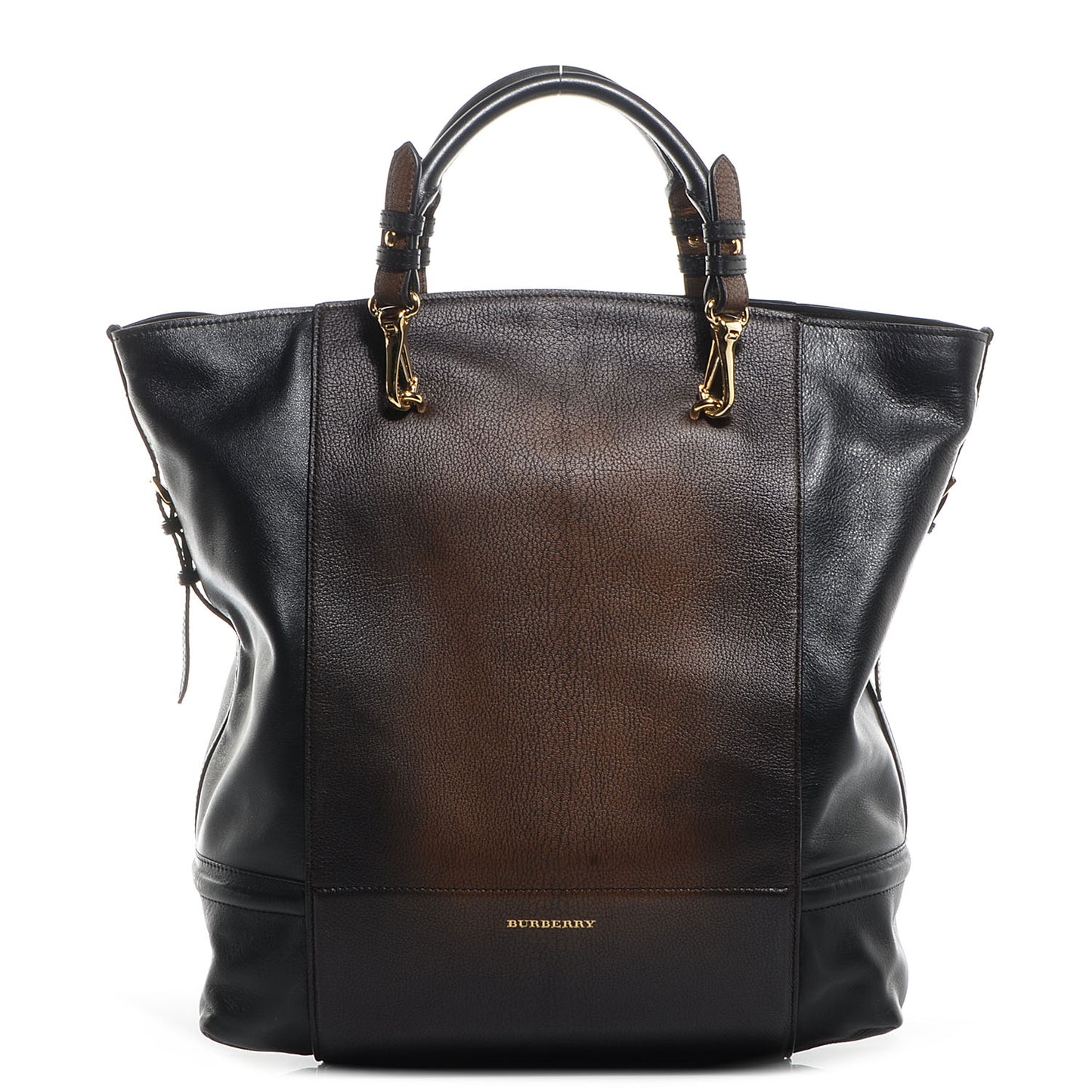 Faded Goatskin Large Truman Tote Mid Camel