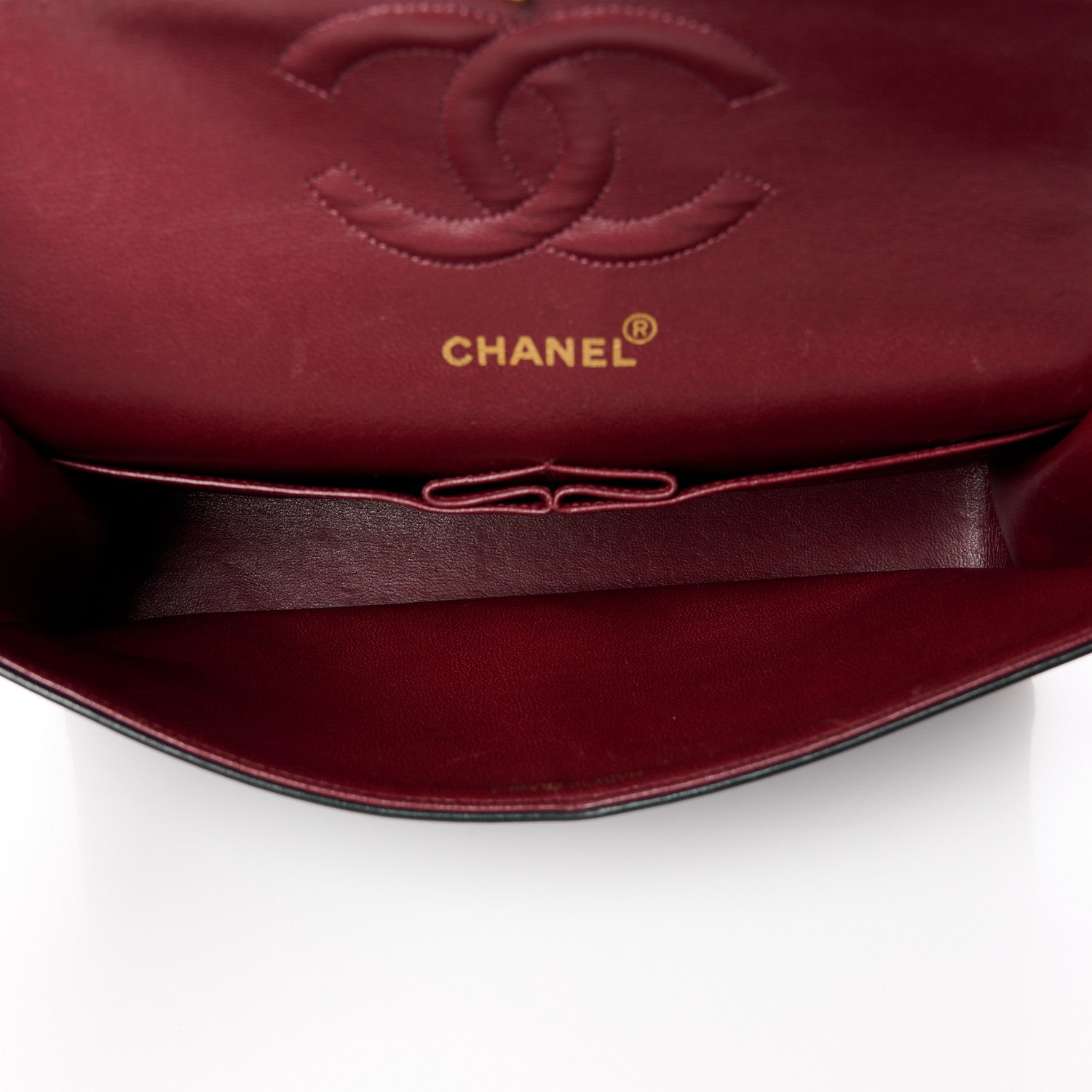 Chanel Lambskin Quilted Medium Double Flap Black 5 of 12