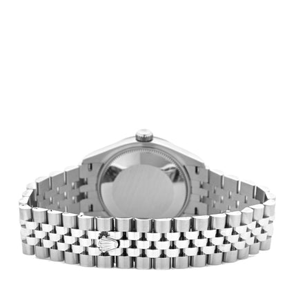 Rolex Stainless Steel 18K White Gold 31mm Oyster Perpetual Datejust Watch Mint Green 278274 3 of 5