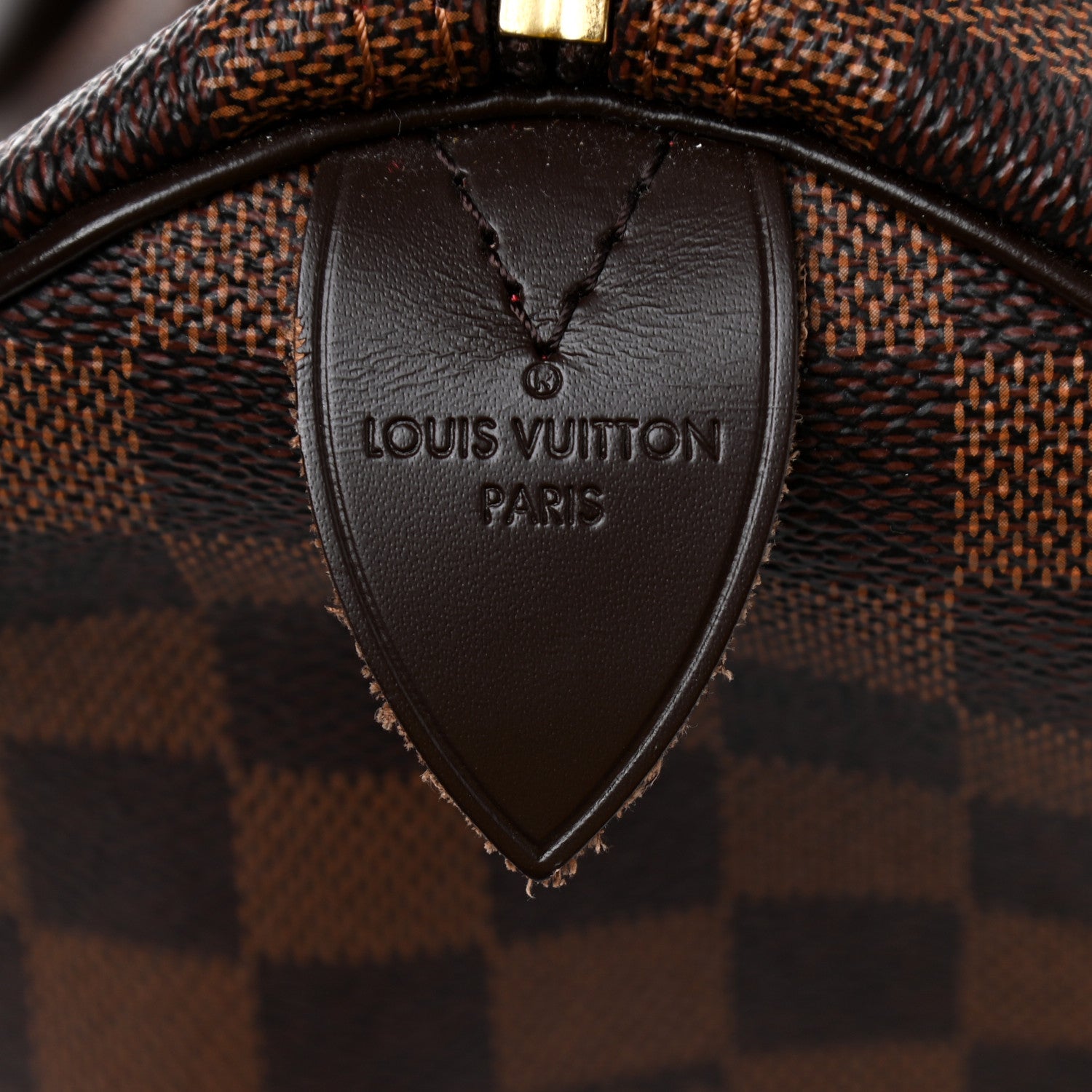 Louis Vuitton Damier Ebene Speedy 30 6 of 9