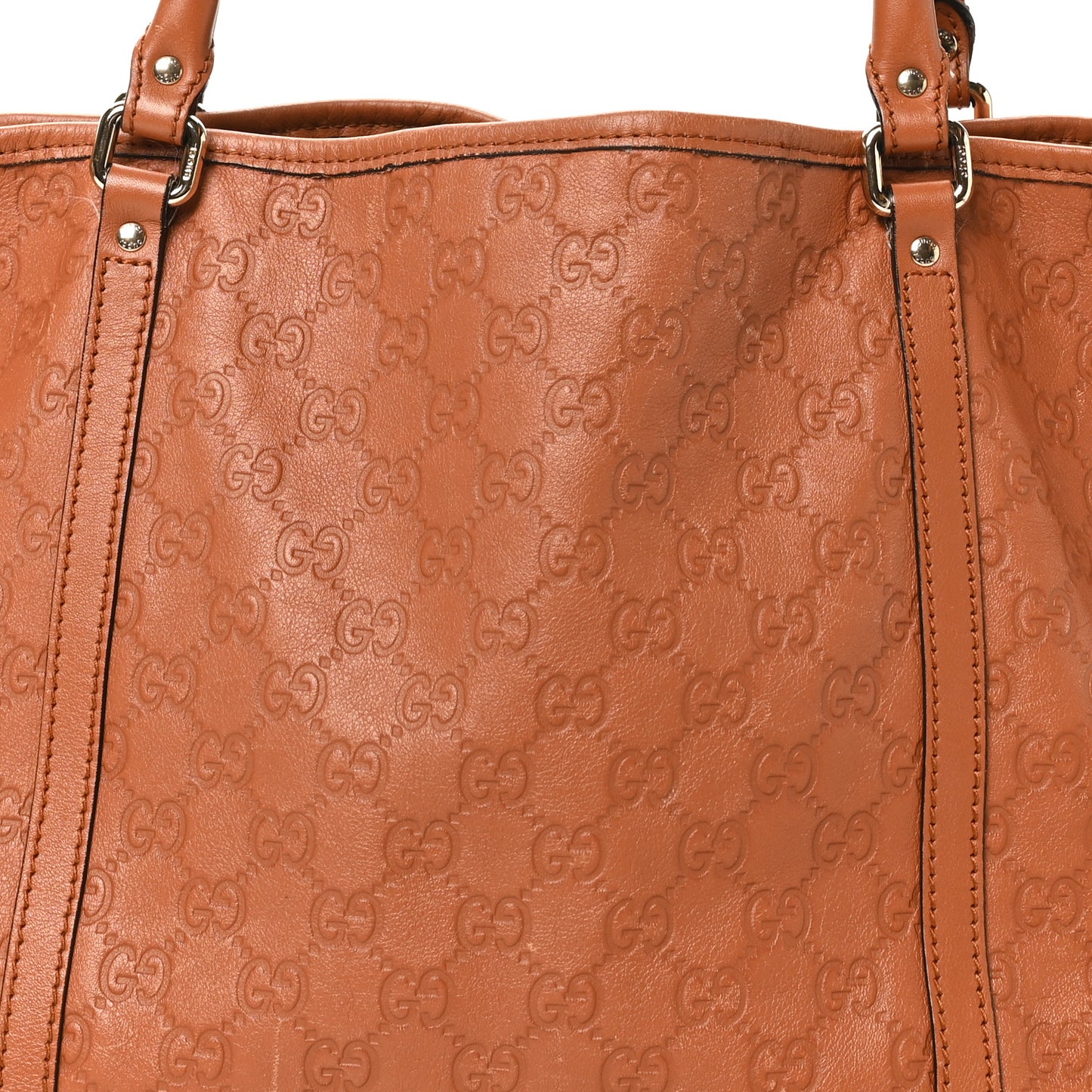 Guccissima Vitello Tender Medium Joy Tote Saffron