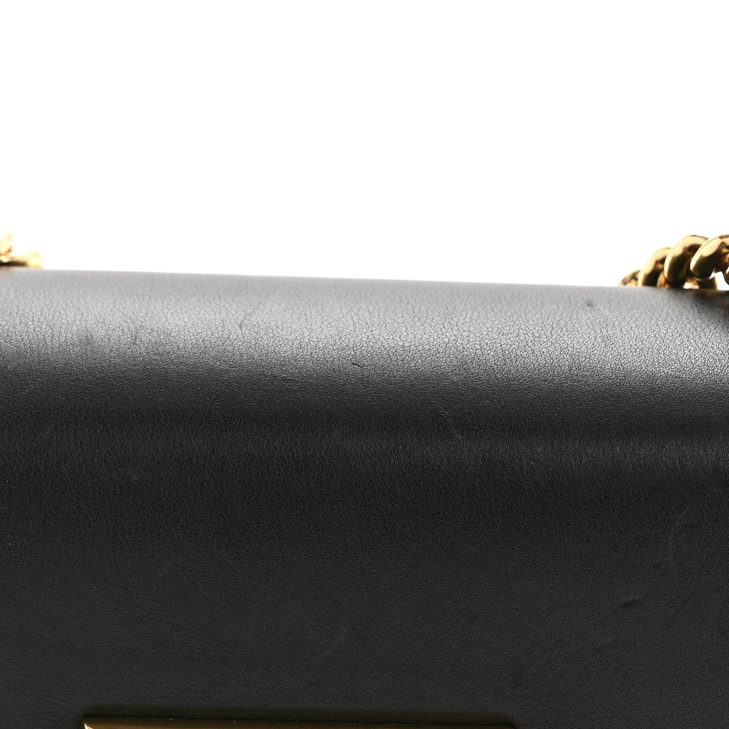 Gucci GG Supreme Monogram Calfskin Small Padlock Shoulder Bag Beige Black Cuir 14 of 15