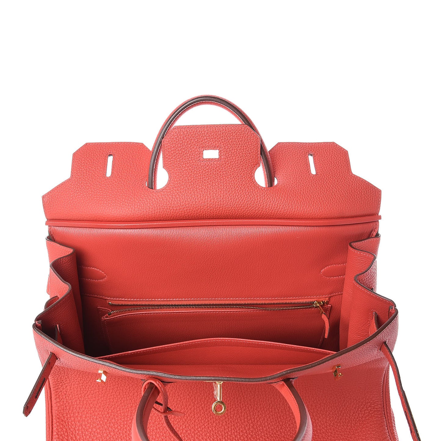 Togo Birkin 35 Rouge Pivoine