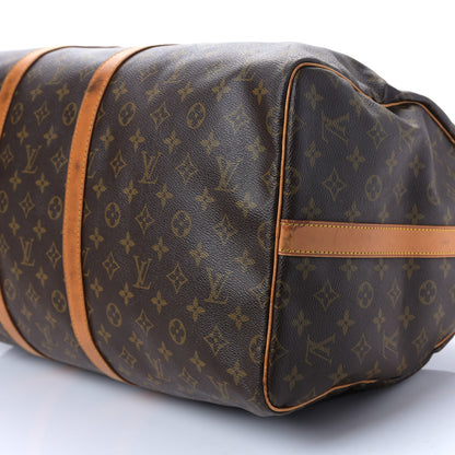 Louis Vuitton Monogram Keepall Bandouliere 55 7 of 8