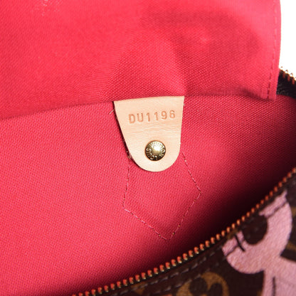 Louis Vuitton Monogram Bay Speedy 30 Rose Ballerine Poppy 6 of 7