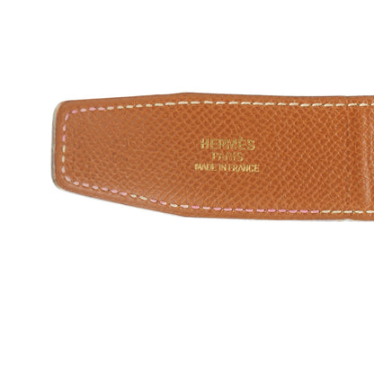 Hermes Box Epsom 32mm H Belt 70 Black Gold 3 of 7