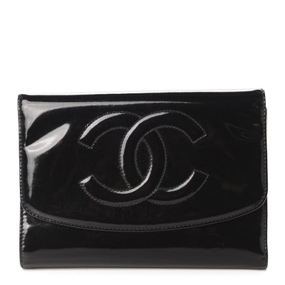 Chanel Patent Timeless CC Wallet Black 1 of 8