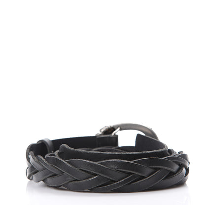 Gucci Calfskin Braided Dionysus Belt 120 48 Black 2 of 4