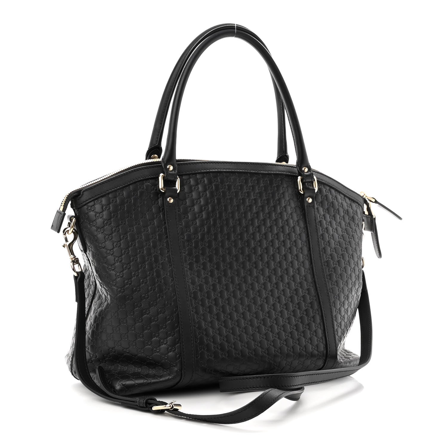 Gucci Soft Microguccissima Dome Satchel Black 3 of 9