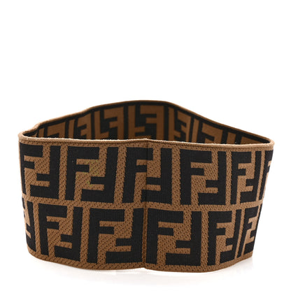 Fendi Nylon FF Stretch Visor Tobacco 4 of 8