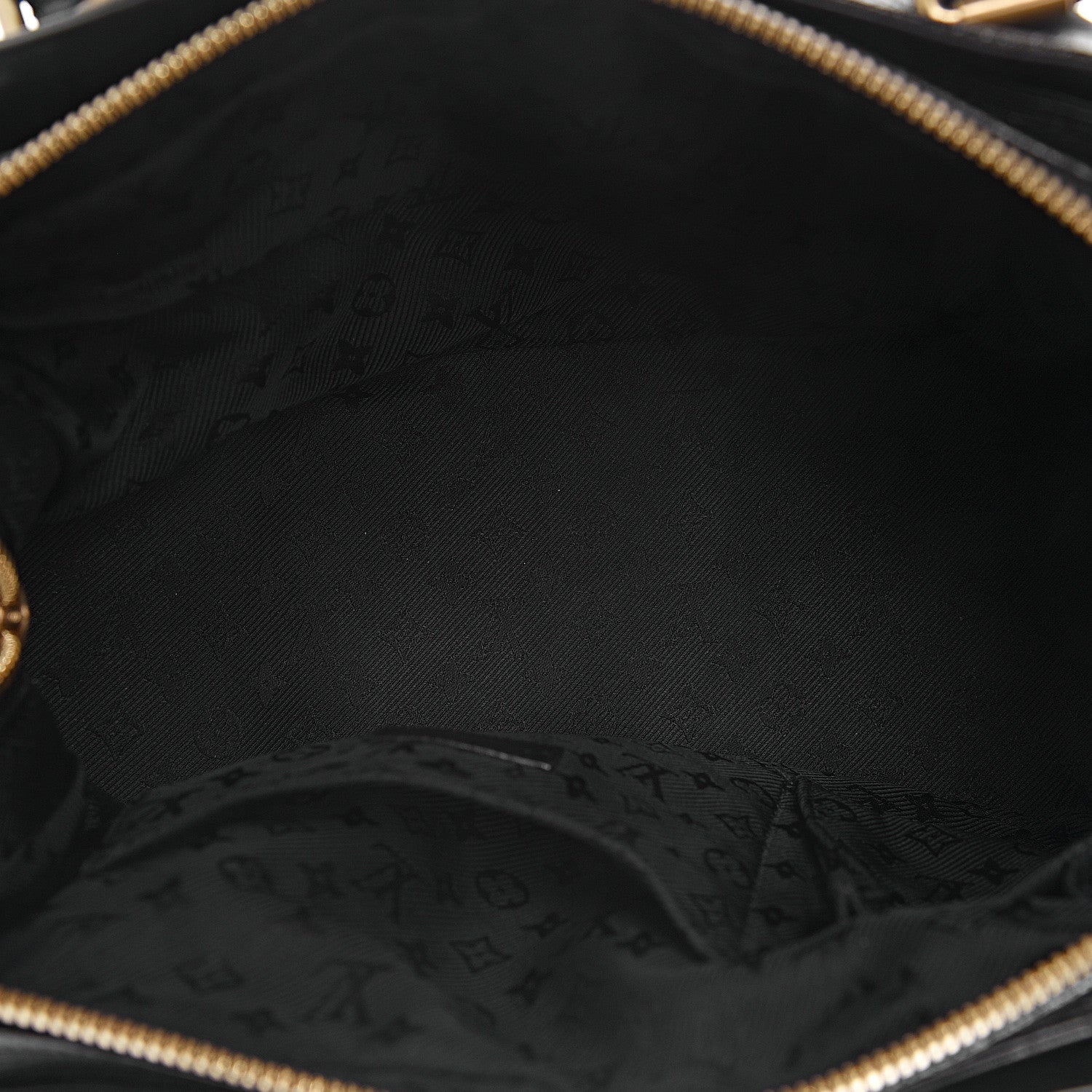 Louis Vuitton Lambskin Riveting Black 5 of 10