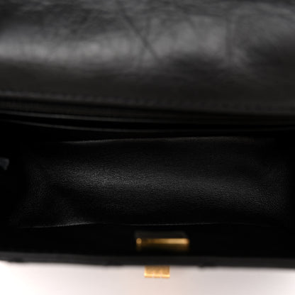Chanel Aged Calfskin Quilted 2.55 Reissue Mini Flap Black 5 of 9