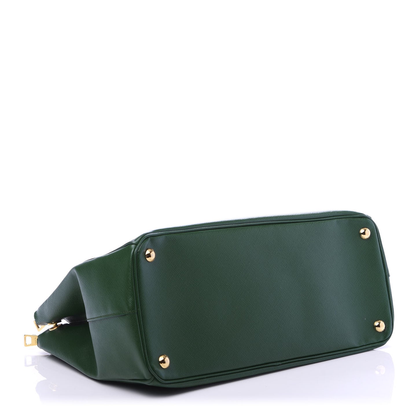 Saffiano Medium Galleria Double Zip Tote Biliardo