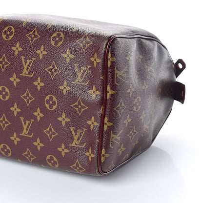 Louis Vuitton Monogram Mirage Speedy 30 Bordeaux 9 of 9