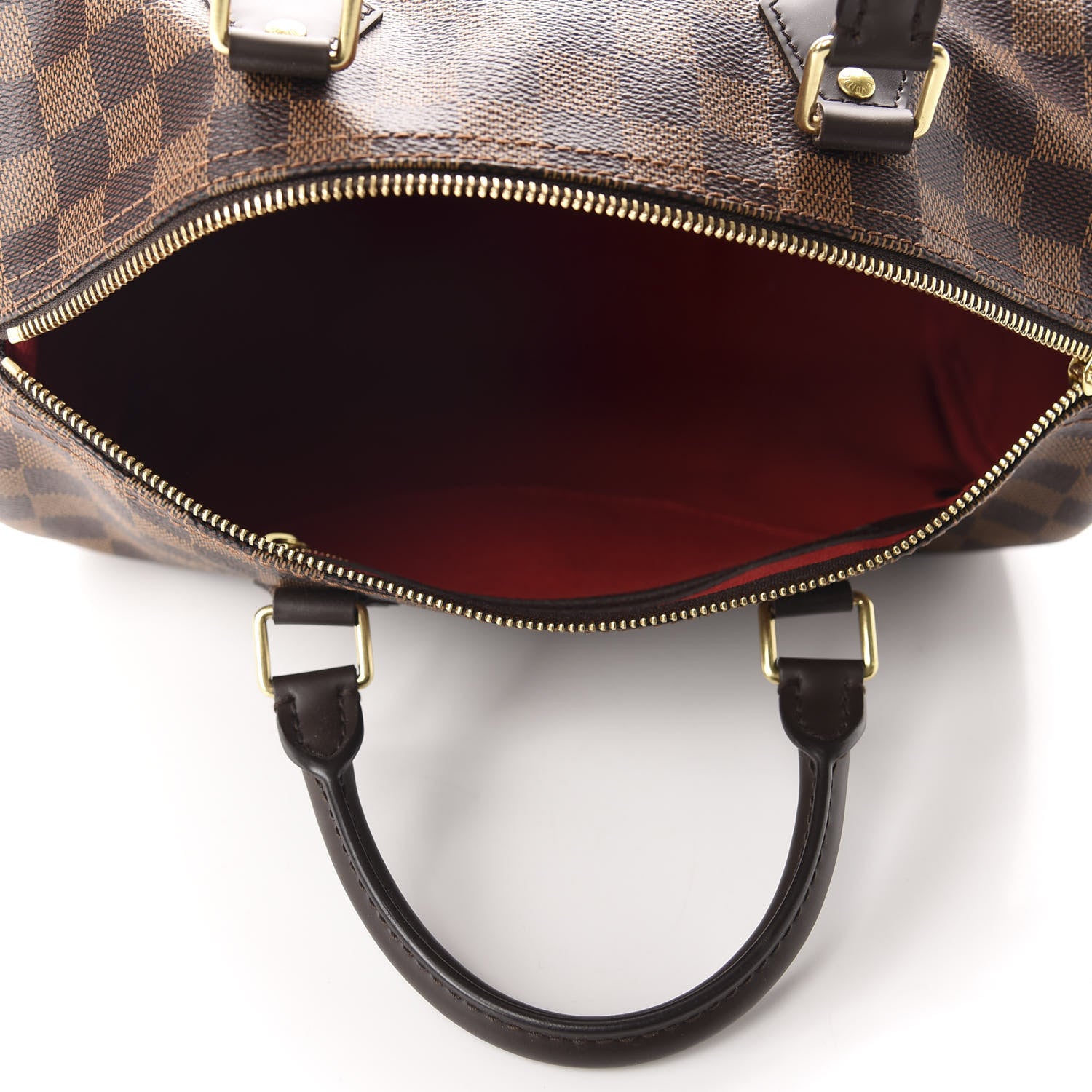 Louis Vuitton Damier Ebene Speedy 30 5 of 10